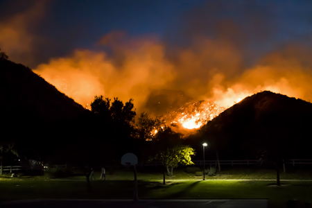 wildfires in california